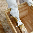 Stainless Steel Polished Bee Hive Hook Scraper Beekeeping Pry Equipment
