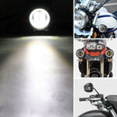 2Pcs 3 Inch 40W Fog Light White 6000K 10-80V Dc 8000Lm Waterproof Round Led