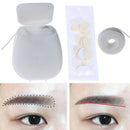 20m Microblading Pre-Inked Brow Mapping Strings Thread + 20pcs Wipe Line Heads