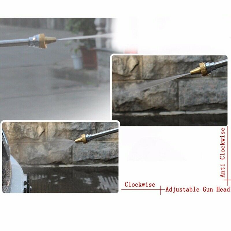 Adjustable High Pressure Auto Washing-Gun Car Water-Gun Sprayer Home Garden