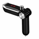 Bluetooth USB Car MP3 Player 3.1A Charging FM Transmitter Hands-Free Kit QMV