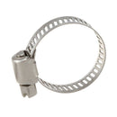 16-25mm Adjustable Stainless Steel Pipe Drive Hose Clamp Hoop 20 Pcs T2W8