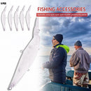 5Pcs Unpainted Fishing Lure Blank Minnow Bait Plastic Bionic Hard Bait