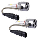 2pc 9005 LED 36W 6000K Combo Headlight Bulbs Car High Low Beam Lamp 3800LM White