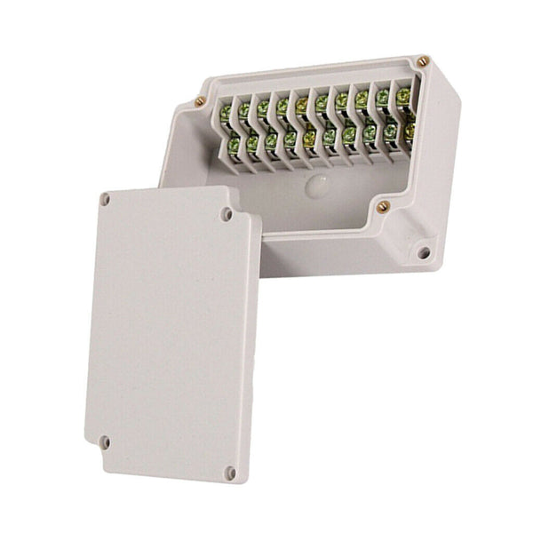 10-Position Terminal Box OUTDOOR ENCLOSURE PLASTIC CASE UTILITY CABLE BOX