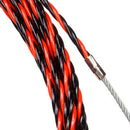 2 Pieces Electrical Wire Threader Cable Running Rods Fish Tape Pulling Kits