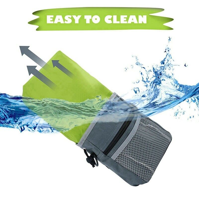 2X(Dog Treat Training Pouch Easily Carries Pet Toys, Kibble, Treats Built-I