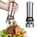 2 in 1 Electric Seasoning Grinding Salt Pepper Grinder Acrylic Muller Tool  X9U5