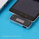 3.5mm Music Audio FM Transmitter Wireless In-car Transmitter for Car Radio A