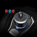 1X(Bluetooth V4.2 Car Fm Transmitter Wireless Radio Adapter Mp3 Player Plus