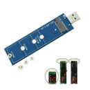 USB 3.0 5Gbps NGFF to USB Adapter Card for Windows XP/Vista/7/8/8.1/10/Linu X3E2