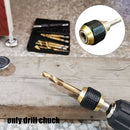 60mm Mini Hexagonal Screwdriver 1/4 Hex Shank Impact Driver Drill Chuck Durable