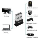 USB bluetooth v5.0 Adapter Wireless Dongle Stereo Receiver for PC Win 10 8 7/XP