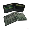 2pcs JDM BRIDE WALLET for Drift Race Track car mens School Gift Grey Green