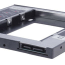 9.5mm universal SATA notebook disk bracket hard drive for CAD/DVD optical bay B+