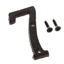 7 &8 Heavy Duty Wrought Iron House Address Number Digits for Door Sign