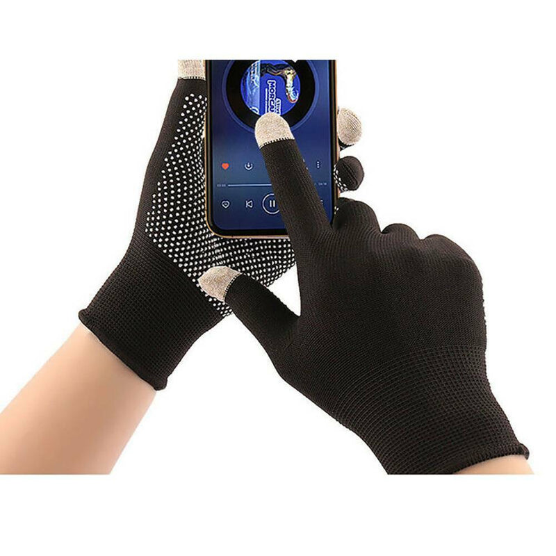 Elastic Sport Anti-skid Women Men Gloves Touch Screen Thin Sun Protection Pair