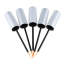 5 Pcs Ultra Fine Brush Head Empty Liquid Eye Liner Bottle Eyeliner Container