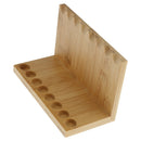 Deluxe 1Tiers Wooden Bamboo Incense Stick Display Stands Hold 8 Incense