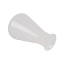500ml Lab clear plastic laboratory chemical conical flask storage bottle 3C JC&M