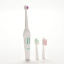 Battery Operated Electric Vibrating Toothbrush Dental Teeth Cleaning +3 Heads ME