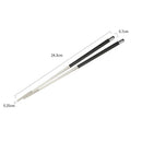 HOT Useful Chopsticks Metal Korean Chinese Stainless Steel Chop Sticks [1Pair].