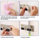 Mop broom, wall-mounted gripper self-adhesive non-slip kitchen bathroom gar J5U5