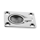 Stainless Steel Pull Ring Flush Lift Handle Marine Hatch Locker Cabinet Lift