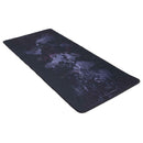 World Map Natural Rubber Large Gaming Mouse Pad Computer Keyboard Mat (XL) A