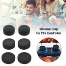 6x Silicone Thumb Grips for DualSense Controller Non Slip Analog Stick Caps