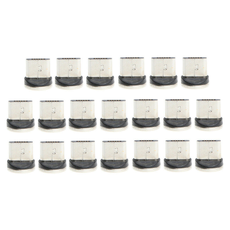 20 Pieces Micro USB  Tips Magnet for Cellphone Shaver Flashlight