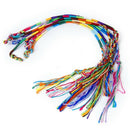 9 x Hippie Style Braided Thread Friendship Bracelets Wrist Ankle Bracelet-- W1Q9