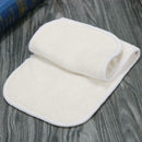 Reusable 4-Layer Bamboo Fiber Insert Soft Infant Baby Cloth Nappy Diaper