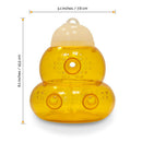 2pcs Beehive Wasp Trap Hornets Repellent Home Garden Plastic Hanging Bee Catcher