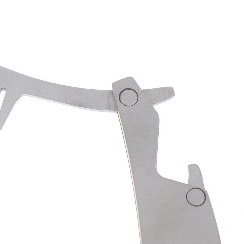 Stainless steel Hair Comb Men Dedicated Folding Comb Beard Brush Hair Care Too-