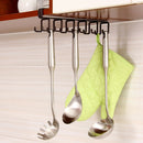 Kitchen Storage Rack Cupboard Hanging Hook Dish Hanger Holder Organizer HooSEAU