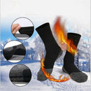 Winter 35 degree Aluminized Keep Feet Long Sock Heat Fibers Insulation Belo H6J4