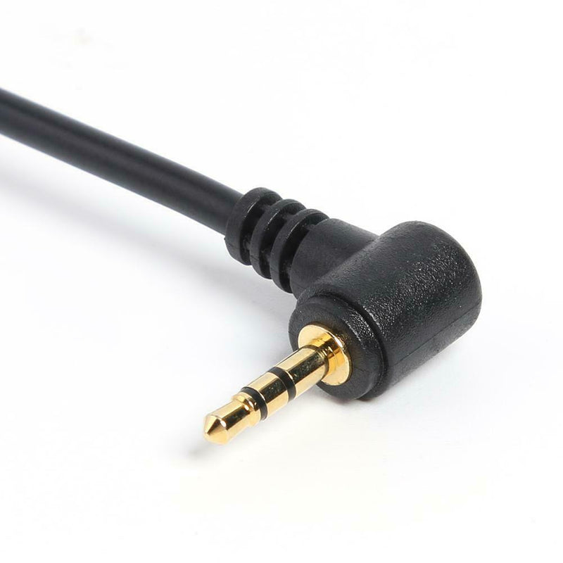 2.5mm Plug to 3.5mm Headphone+Mic Jack Adapter Cable for Panasonic Phone