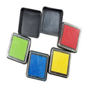 6 Colors Ink Stamp Pads, Finger Ink Pads for Kids, Washable Craft Stamp Pad,