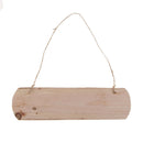 Natural Wood Signs, Unfinished Tree Bark Wooden Slices Blank Plaque Wood Pieces
