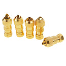 5Pcs F Type Male Plug Connector for RG6 & RG59 TV Antenna Coaxial Cable