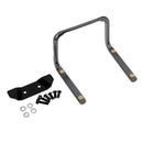 Bicycle Seat Post Back Double Water Bottle Holder Cage Rack Adapter Black