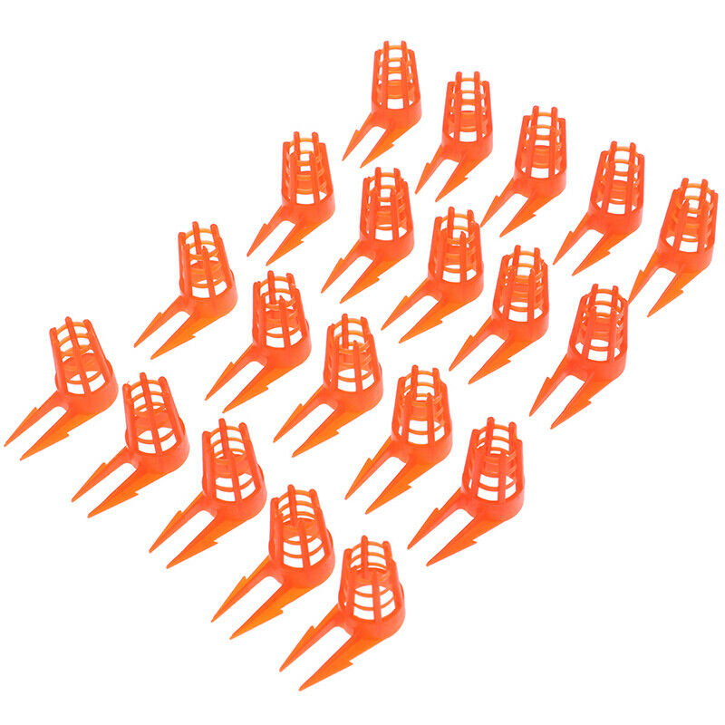 20x/Set Bee Queen Cell Cover Beekeeping Tool Beekeeper Plastic Cage Protect3 Gw