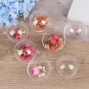 5pcs/Pack Transparent Ball Christmas Tree Pendant  Candy Gift Box Wedding DY Hn