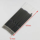New Black ink Color 0.7mm Refills 100pcs Stationery Pen Refill Pen Pen Refills