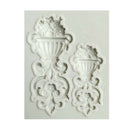 Retro Border Silicone mold fondant mold cake decorating tools chocolate mould SP