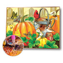 5D DIY Full Round Drill Diamond Painting Flower Bird Rhinestone Kit (B2504)
