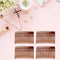 4x 15 Teeth Plastic Hair Combs Pins Wedding Bridal Headdress Hair Jewelry