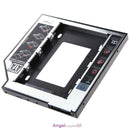 Universal 2.5 2nd 9.5mm Ssd Hd SATA Hard Disk Drive HDD Caddy Adapter Bay F