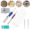 DIY Magic Embroidery Pen Set Punch Needle Stitching Knitting Sewing Tool